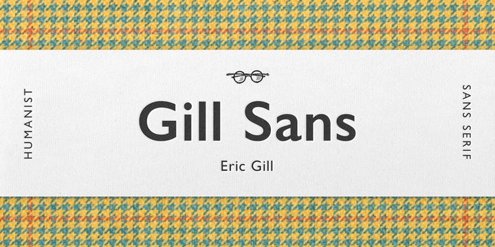 Example font Gill Sans Pro #1