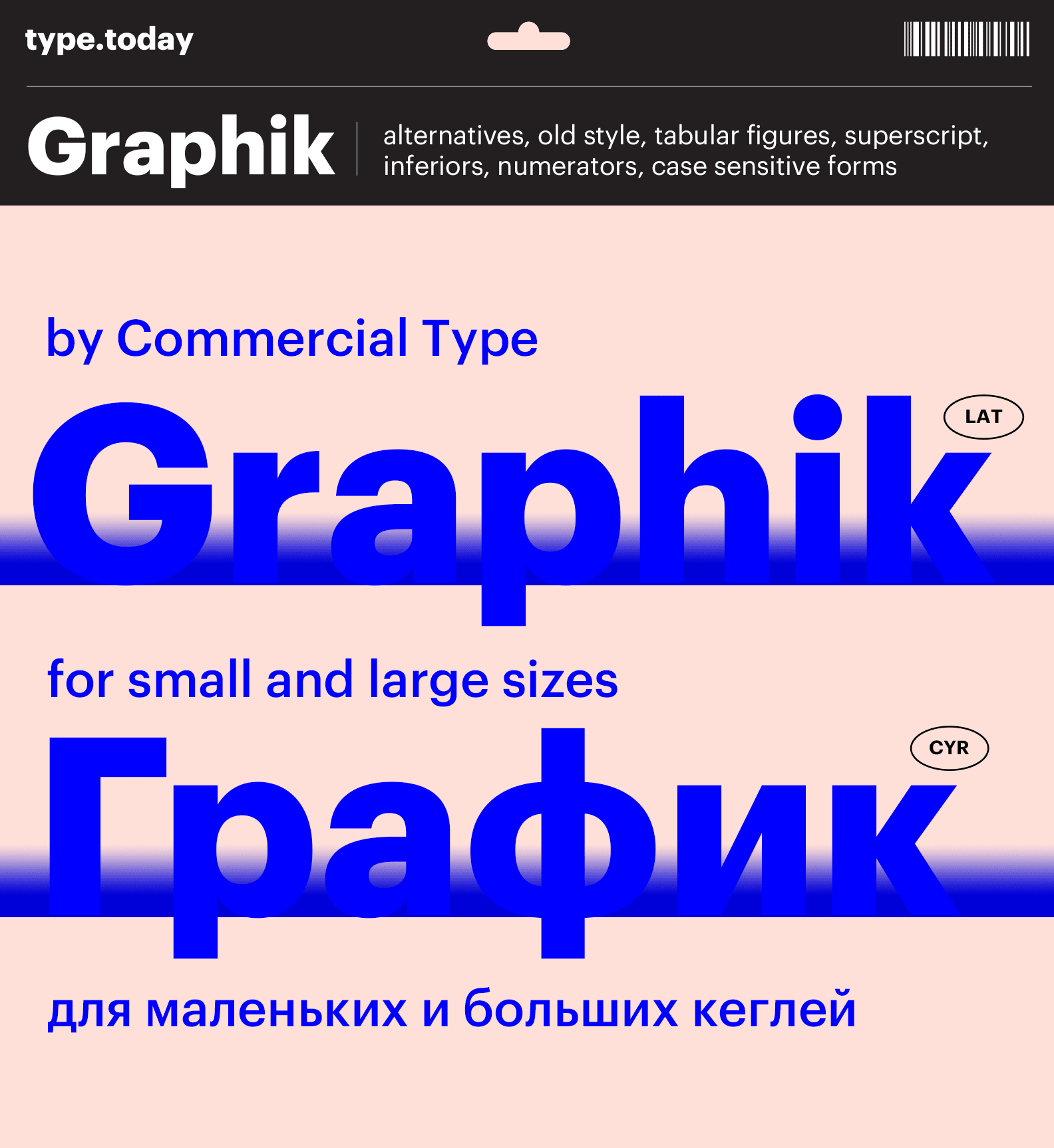Example font Graphik #1