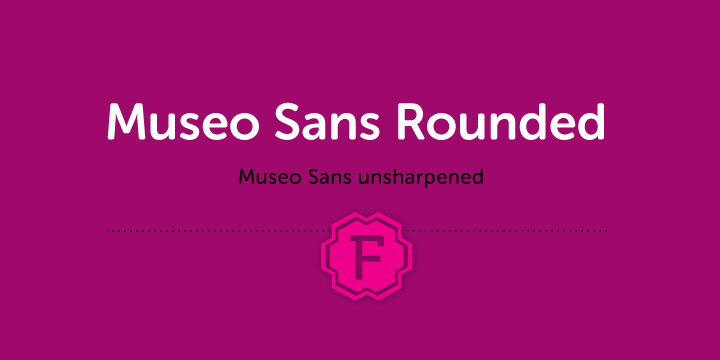 Example font Museo Sans Rounded #1