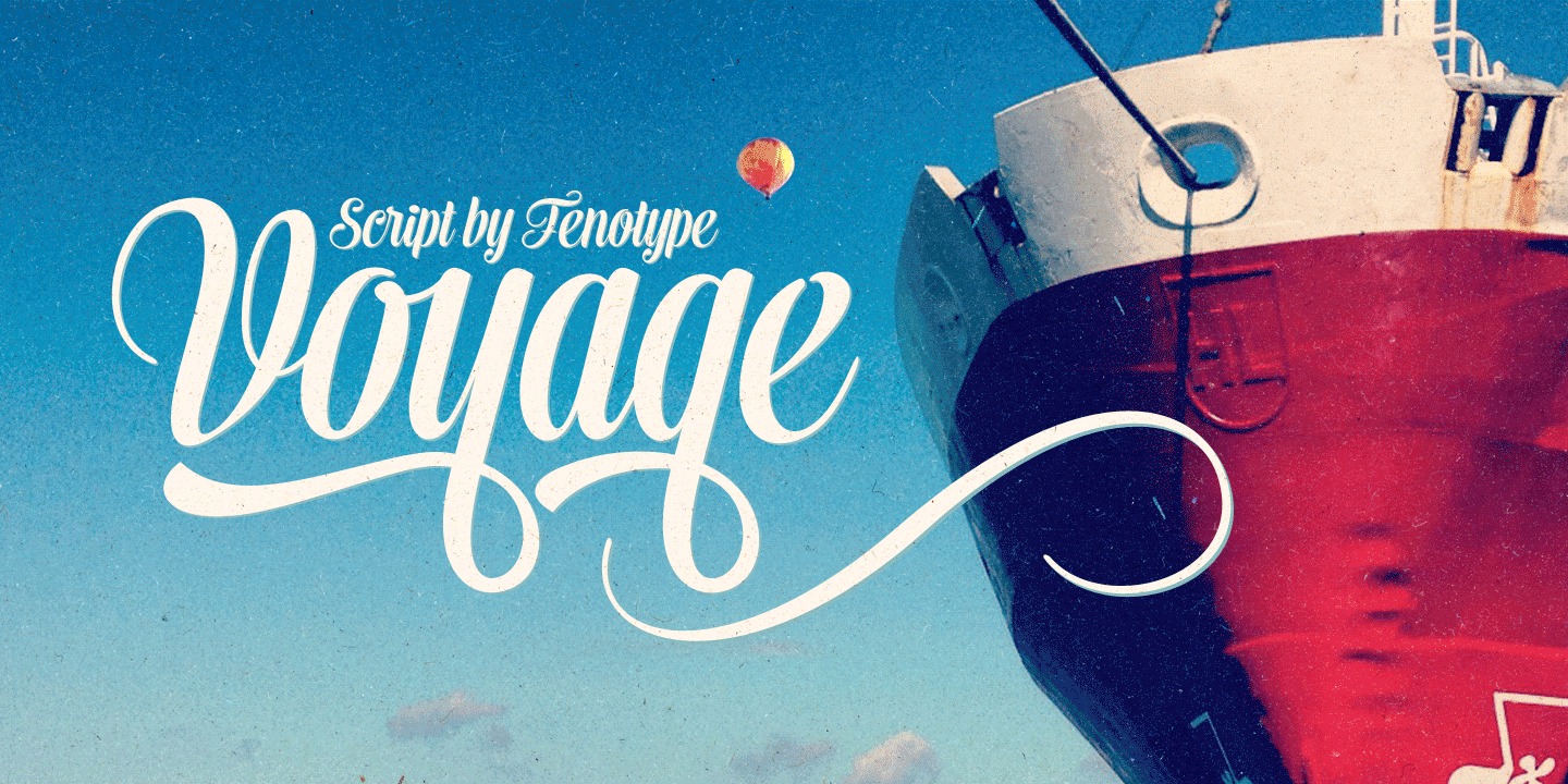 Example font Voyage #1