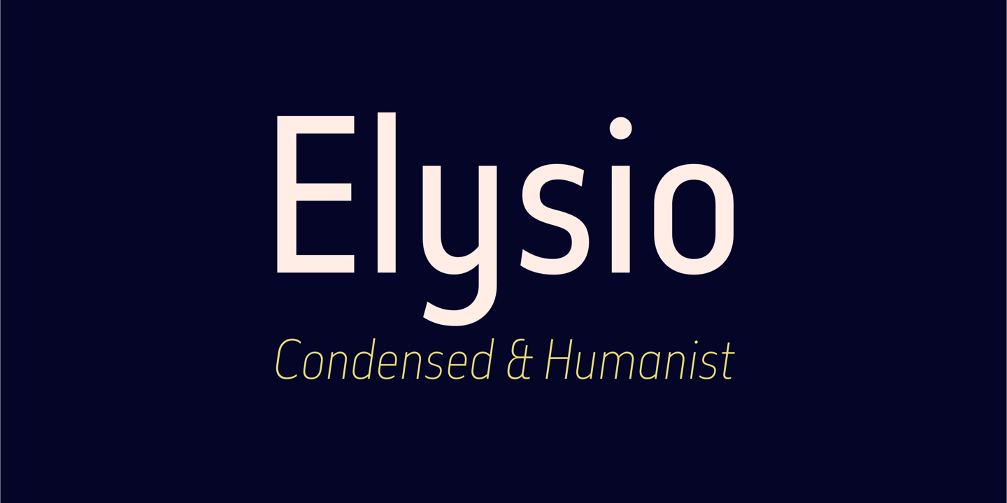 Elysio Font
