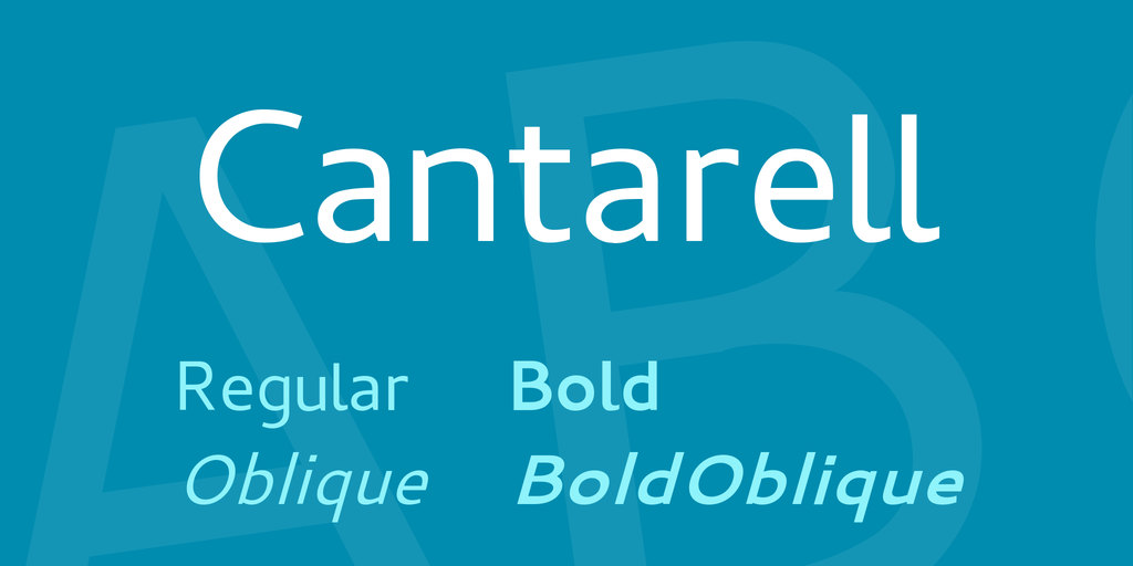 Example font Cantarell #1