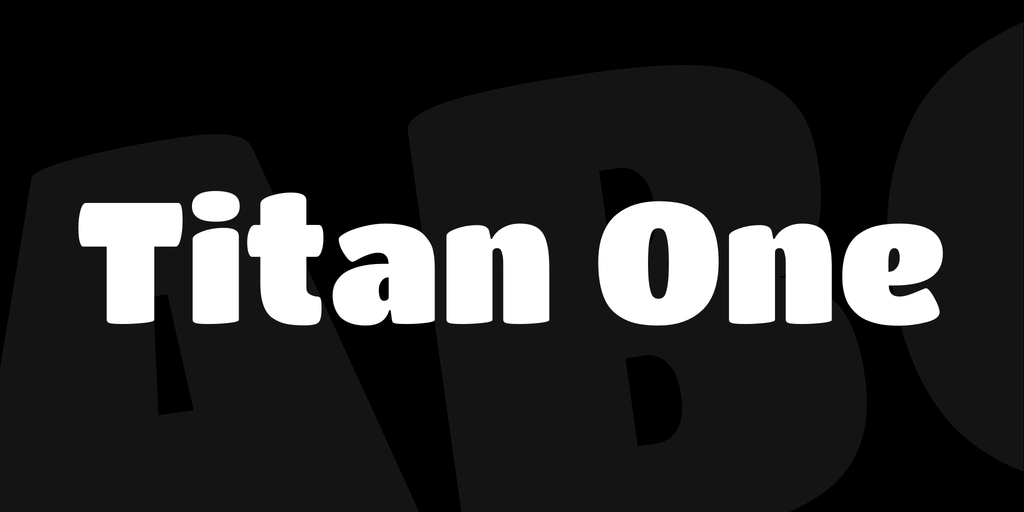 Titan One Font
