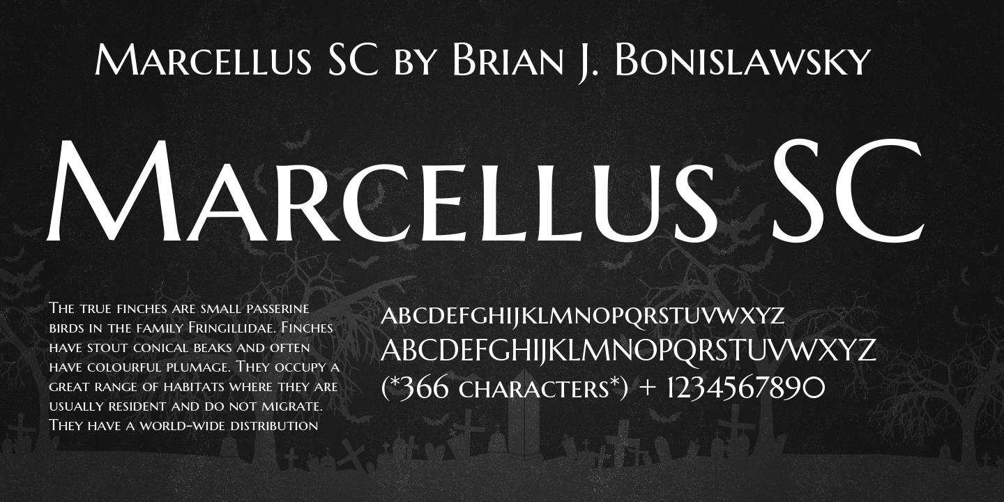 Marcellus SC Font