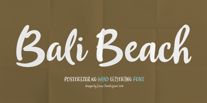 Example font Bali #1