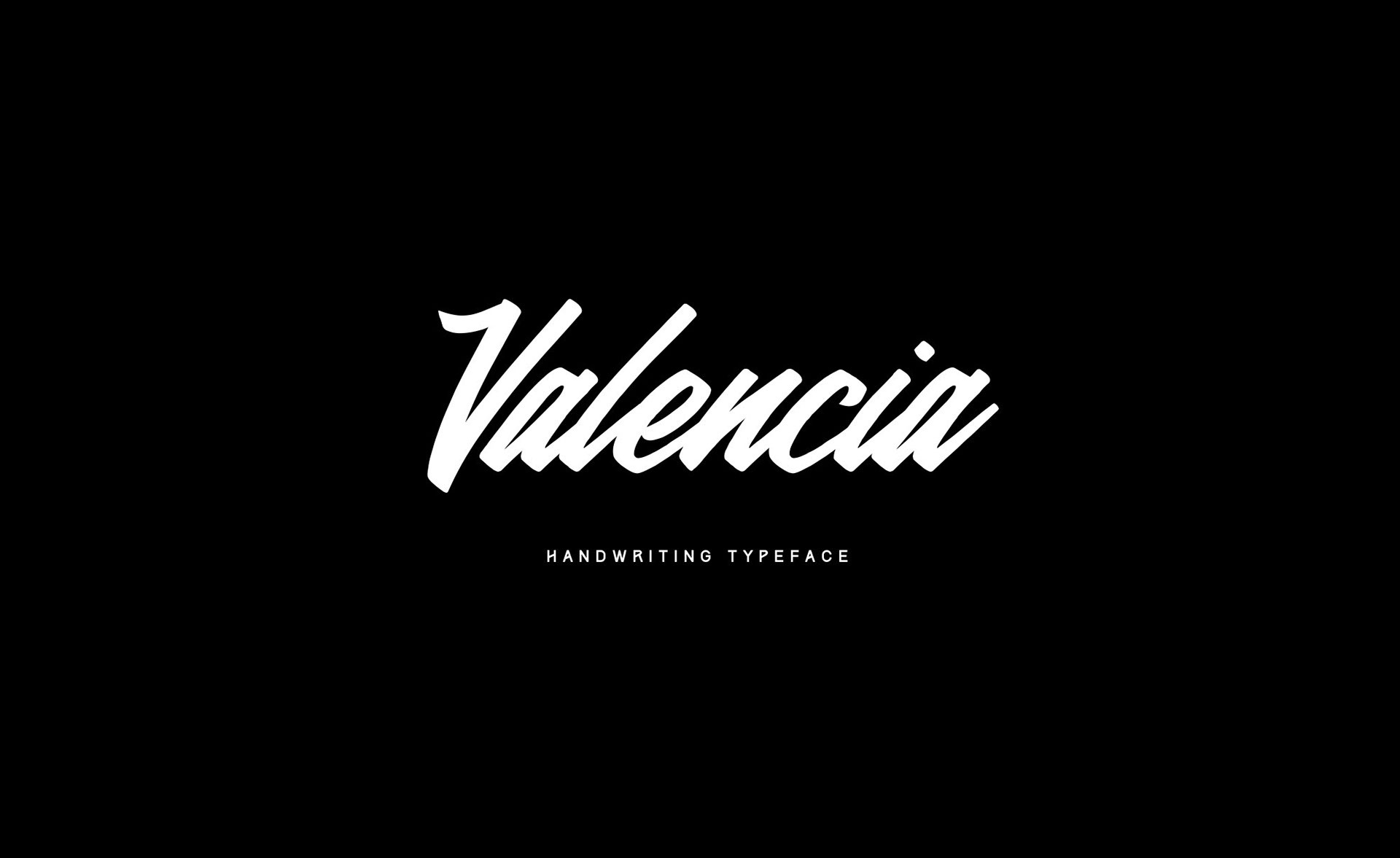 Example font Valencia #1