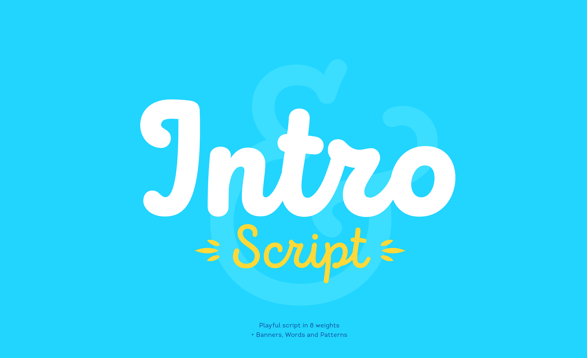 Example font Intro Script Demo Medium #1
