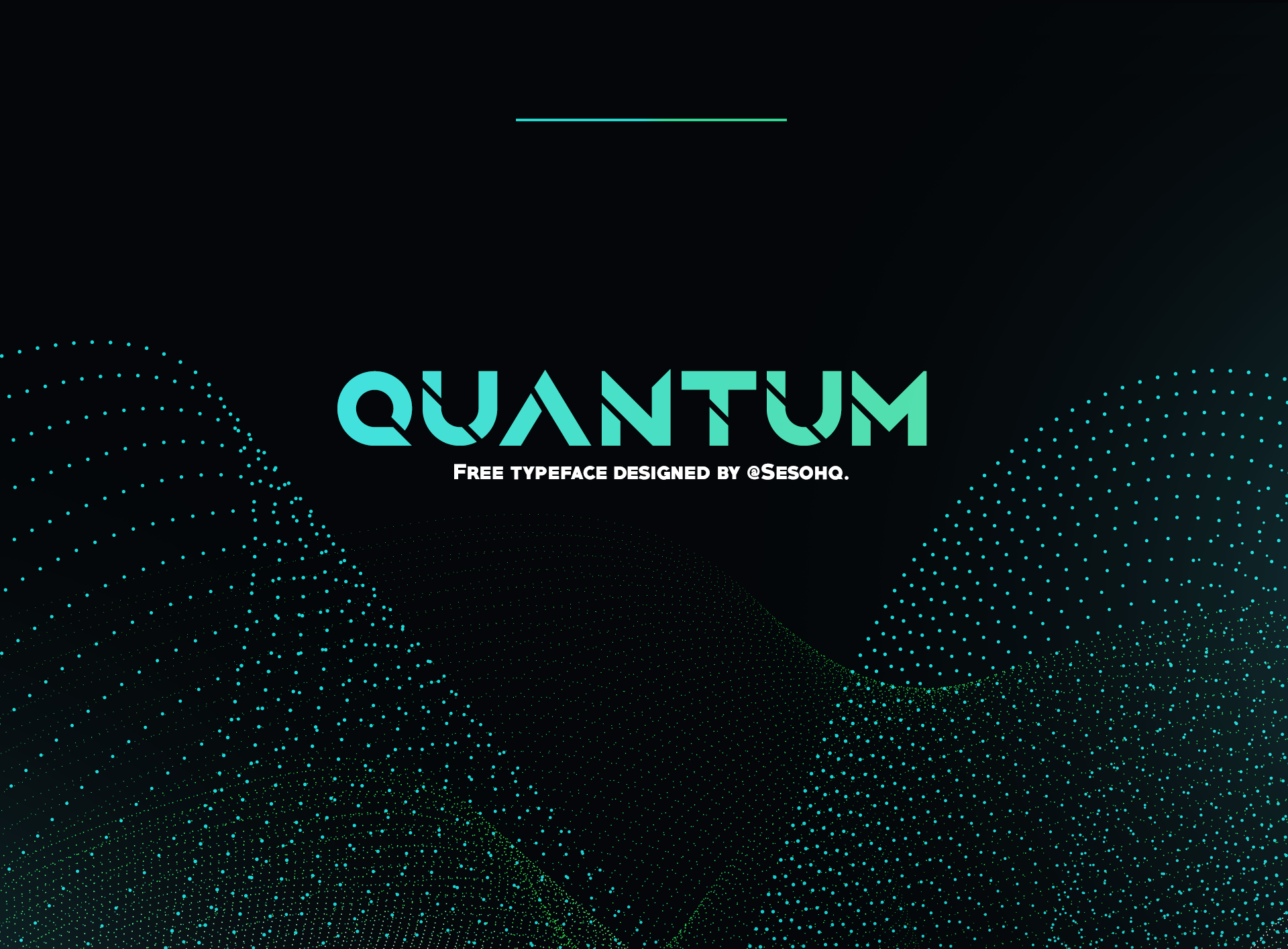 Example font Quantum #1