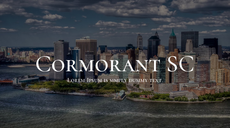 Cormorant SC Font