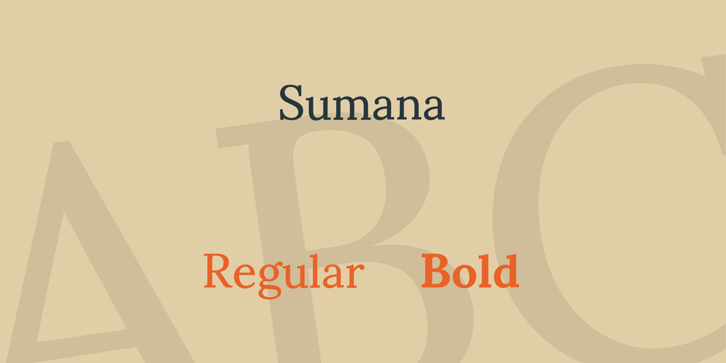 Example font Sumana #1