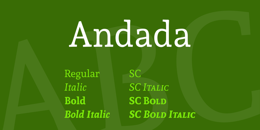 Andada Font