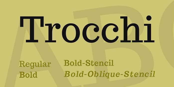 Trocchi Font