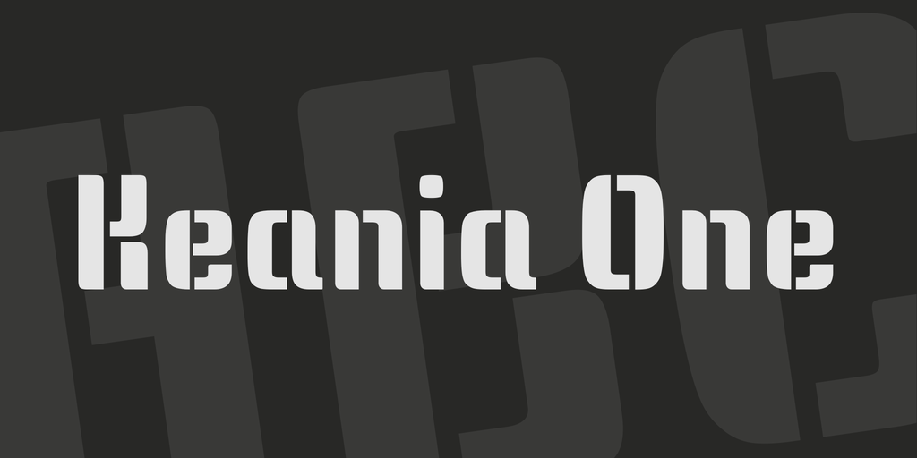 Keania One Font