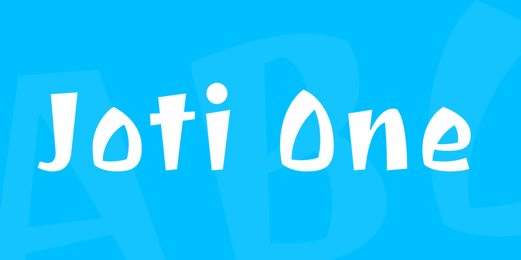 Joti One Font