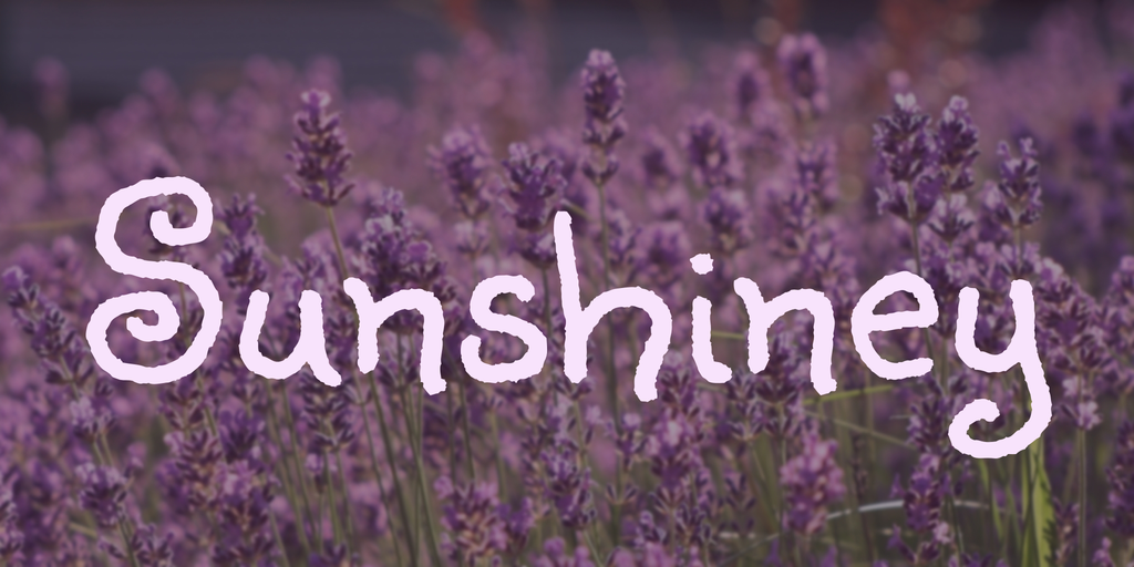 Sunshiney Font