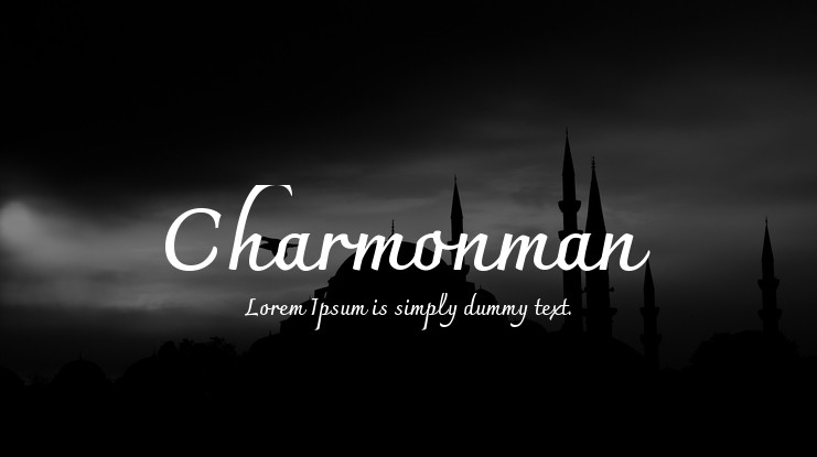 Charmonman Font