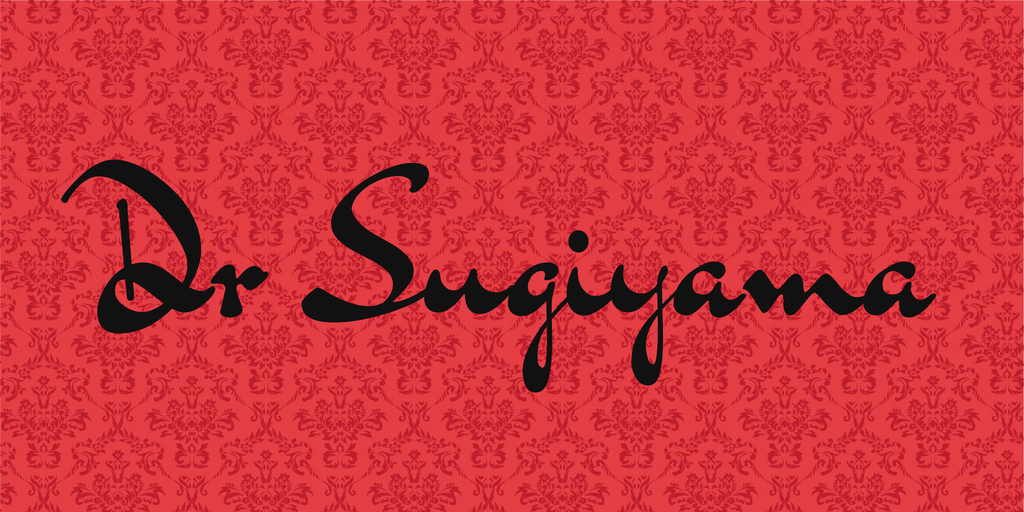 Dr Sugiyama Font