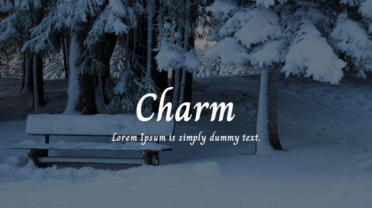 Example font Charm #1