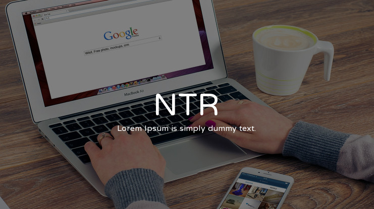 Example font NTR #1