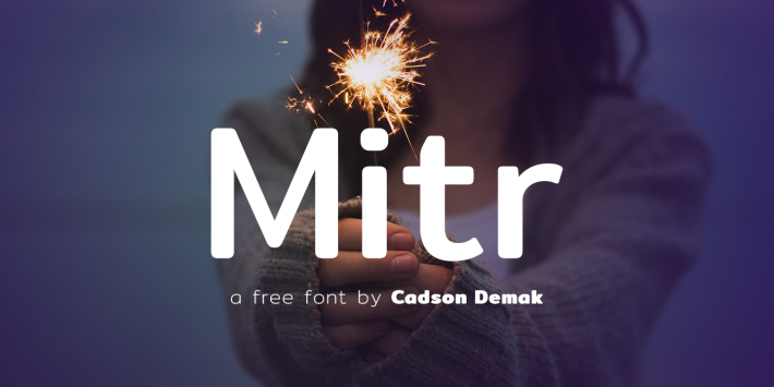 Example font Mitr #1