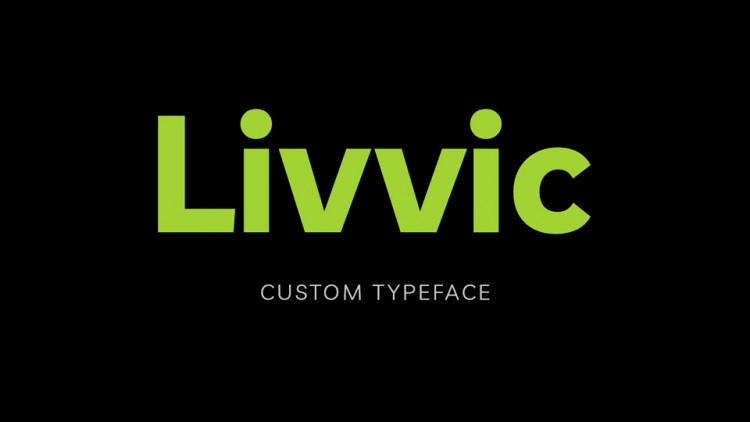 Example font Livvic #1