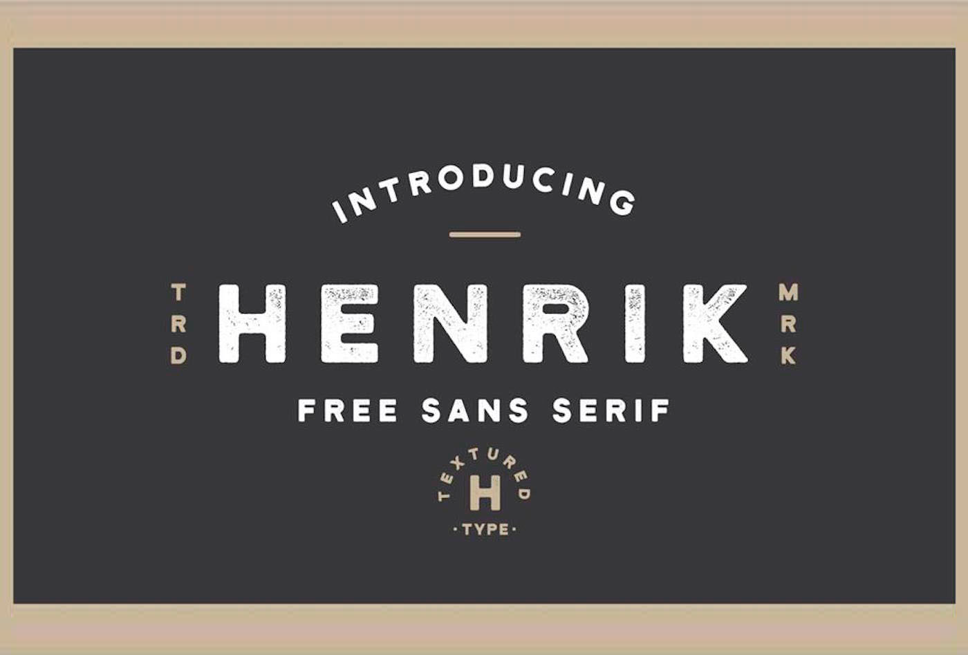 Example font Henrik #1