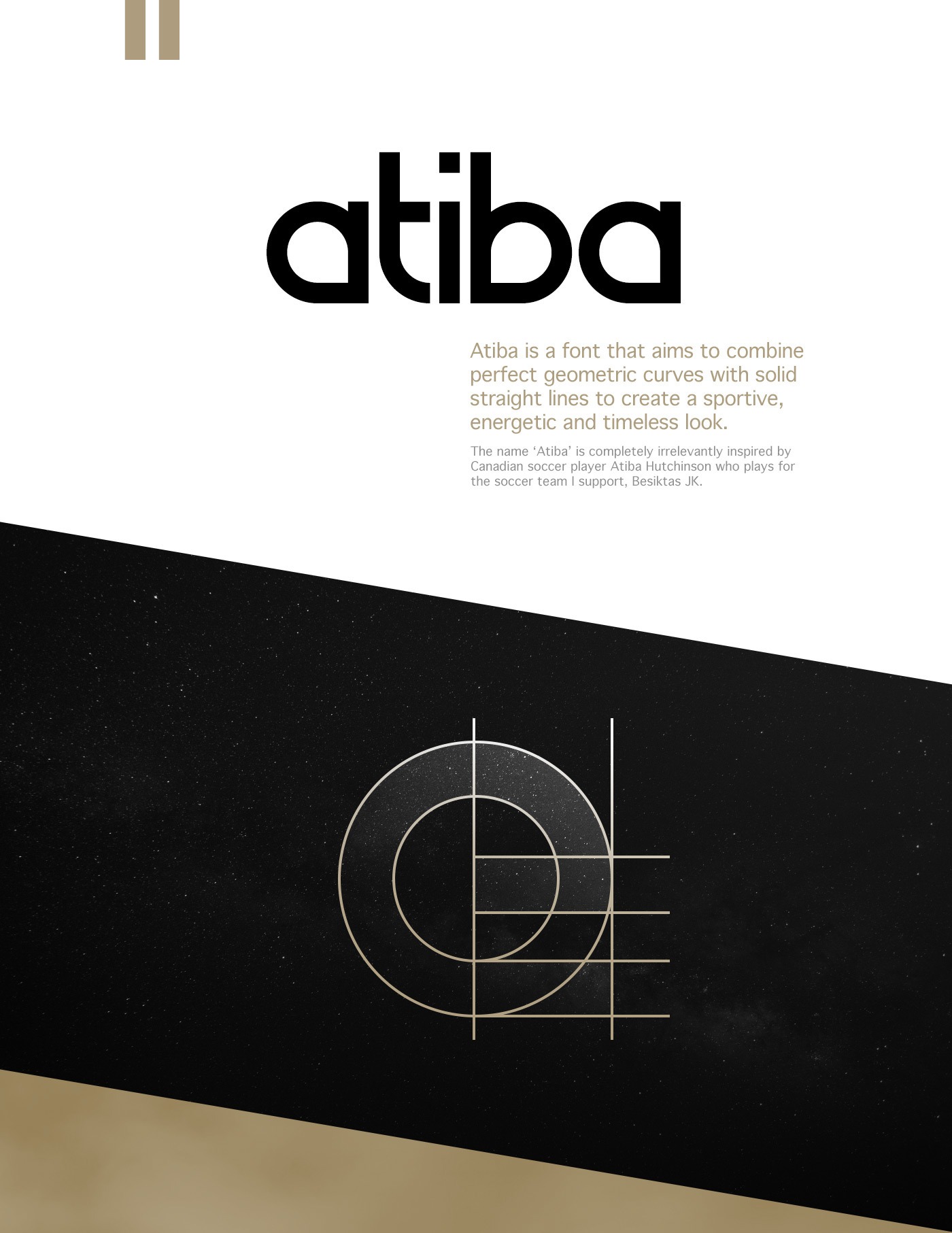 Example font Atiba #1