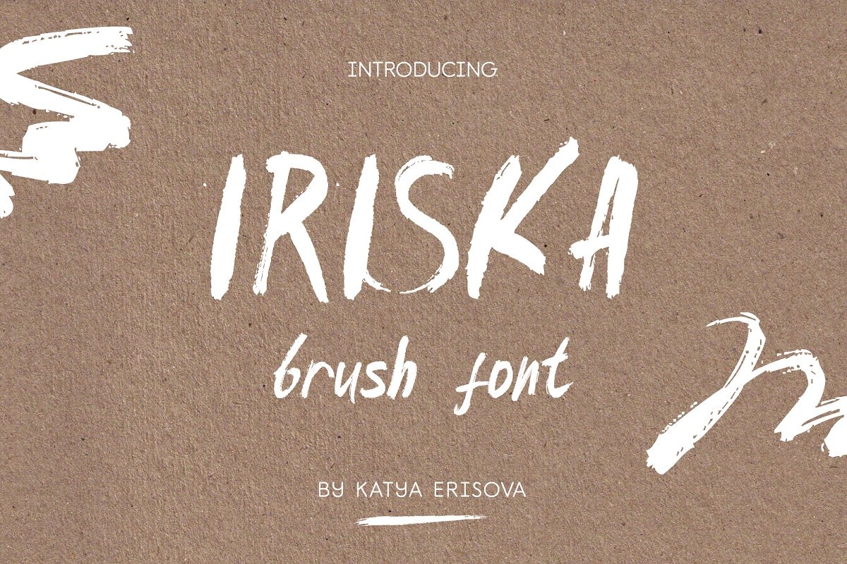 Iriska Brush Font