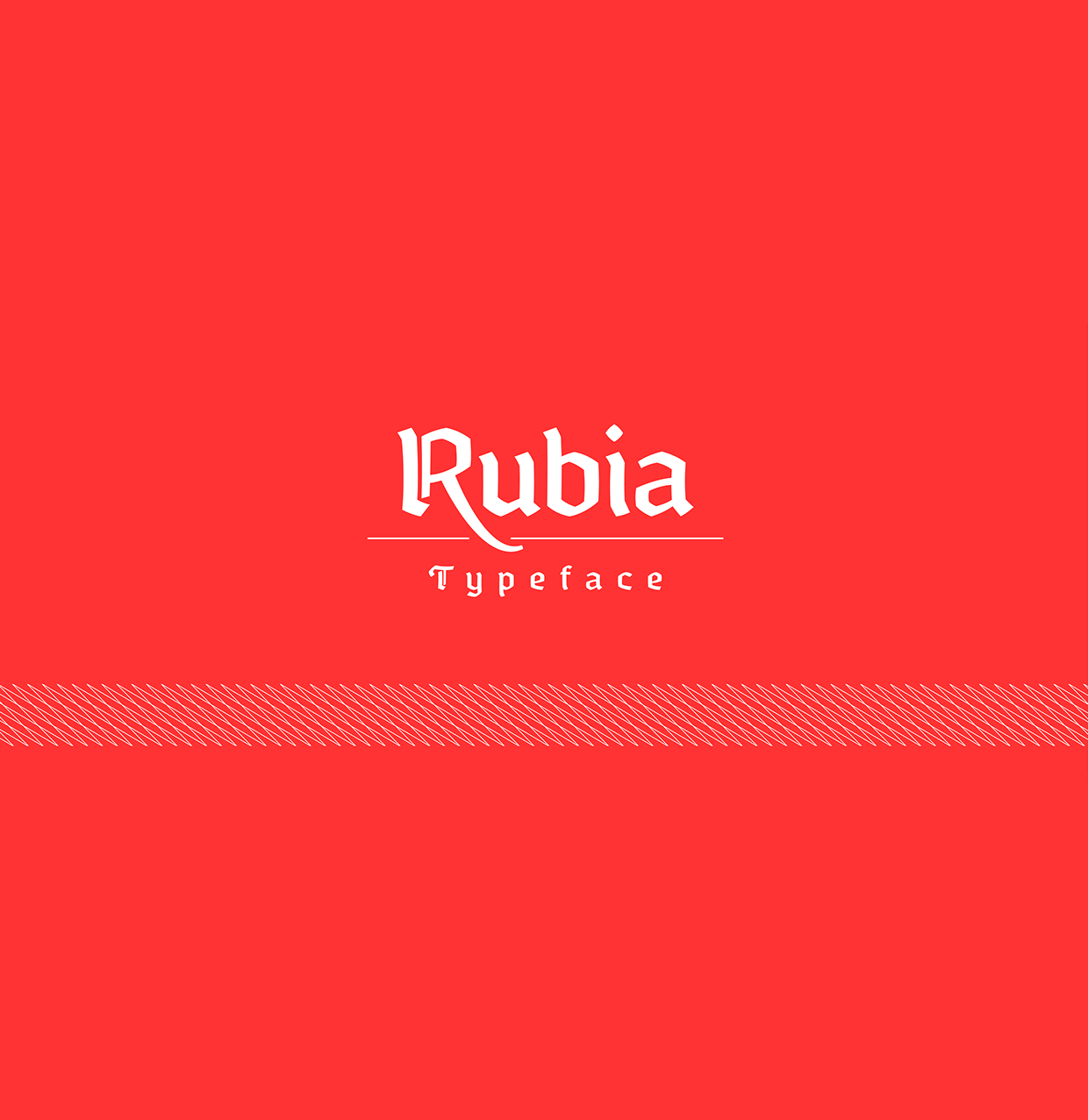 Example font Rubia #1