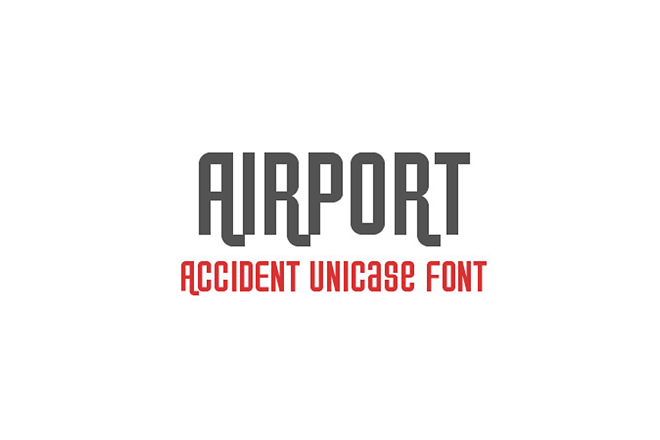 Example font Airport #1