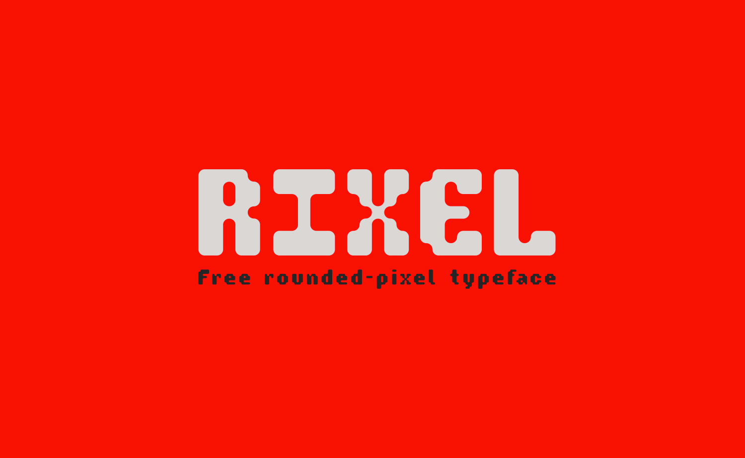 Rixel Font