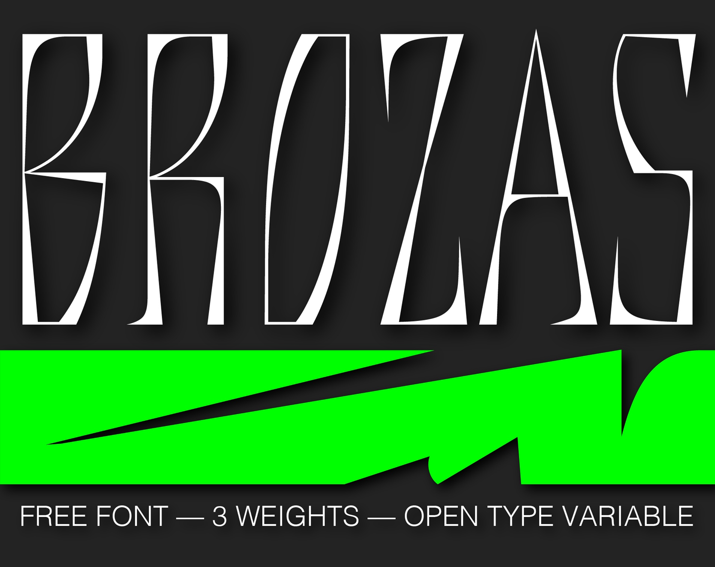 BROZAS Font