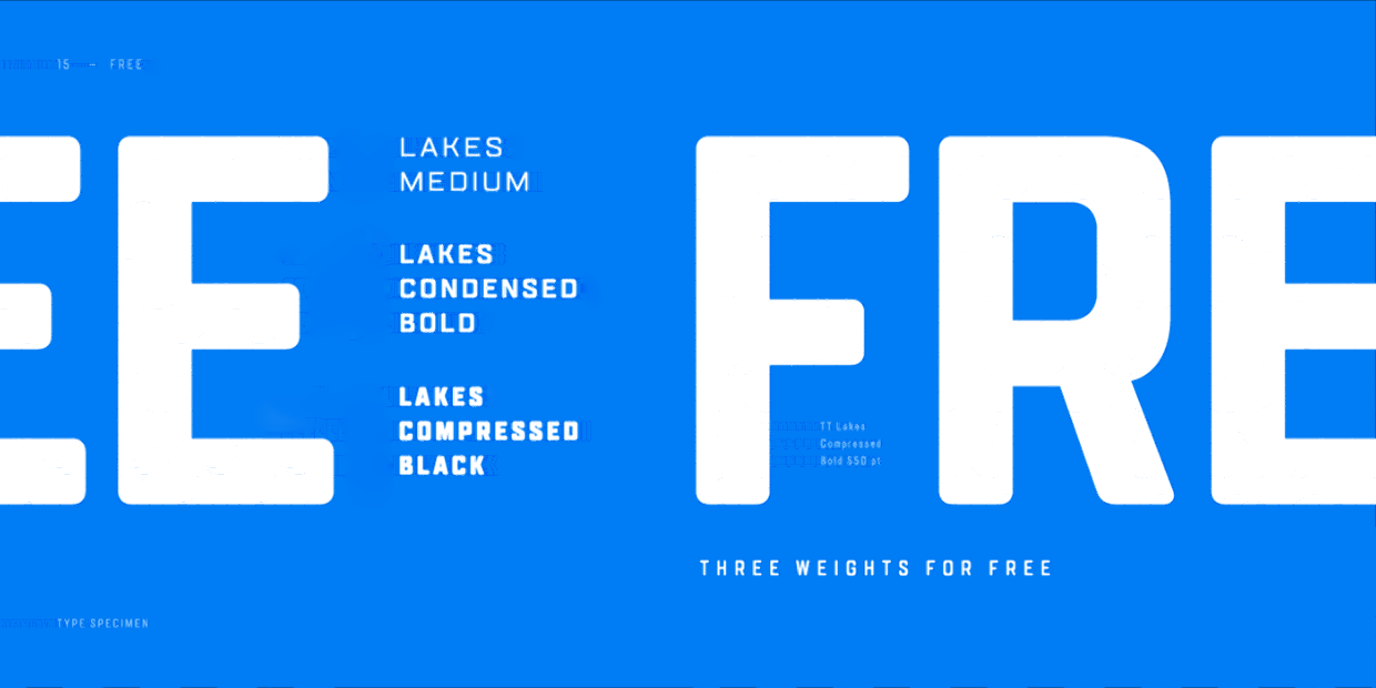 TT Lakes Font