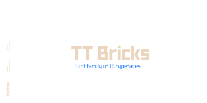 TT Bricks Font