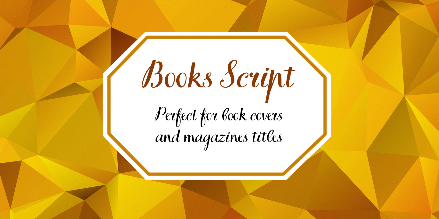 TT Books Script Font
