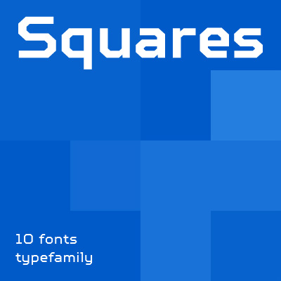 TT Squares Font
