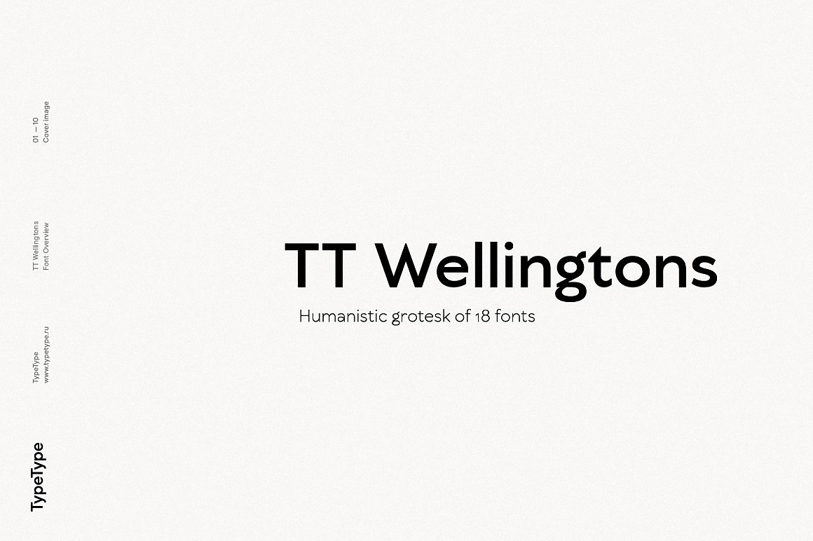 Example font TT Wellingtons #1