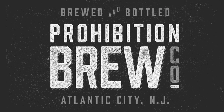 Prohibition Font