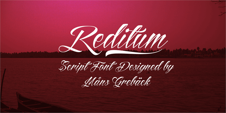 Example font Reditum #1