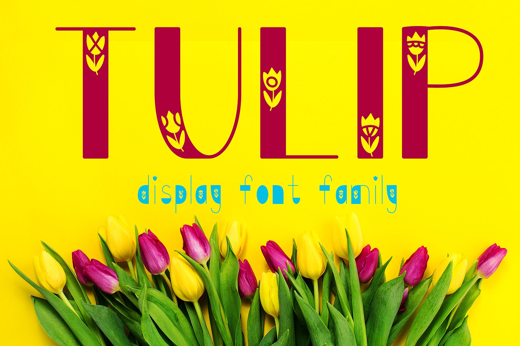 Example font Tulip #1