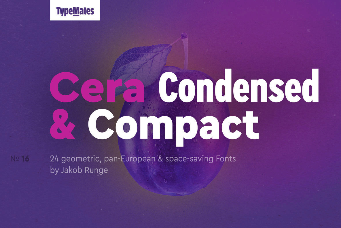 Example font Cera Condensed Pro #1