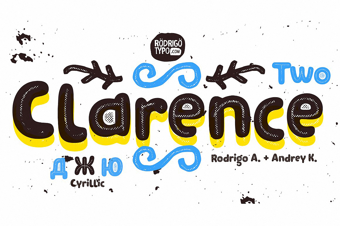 Clarence Two Font