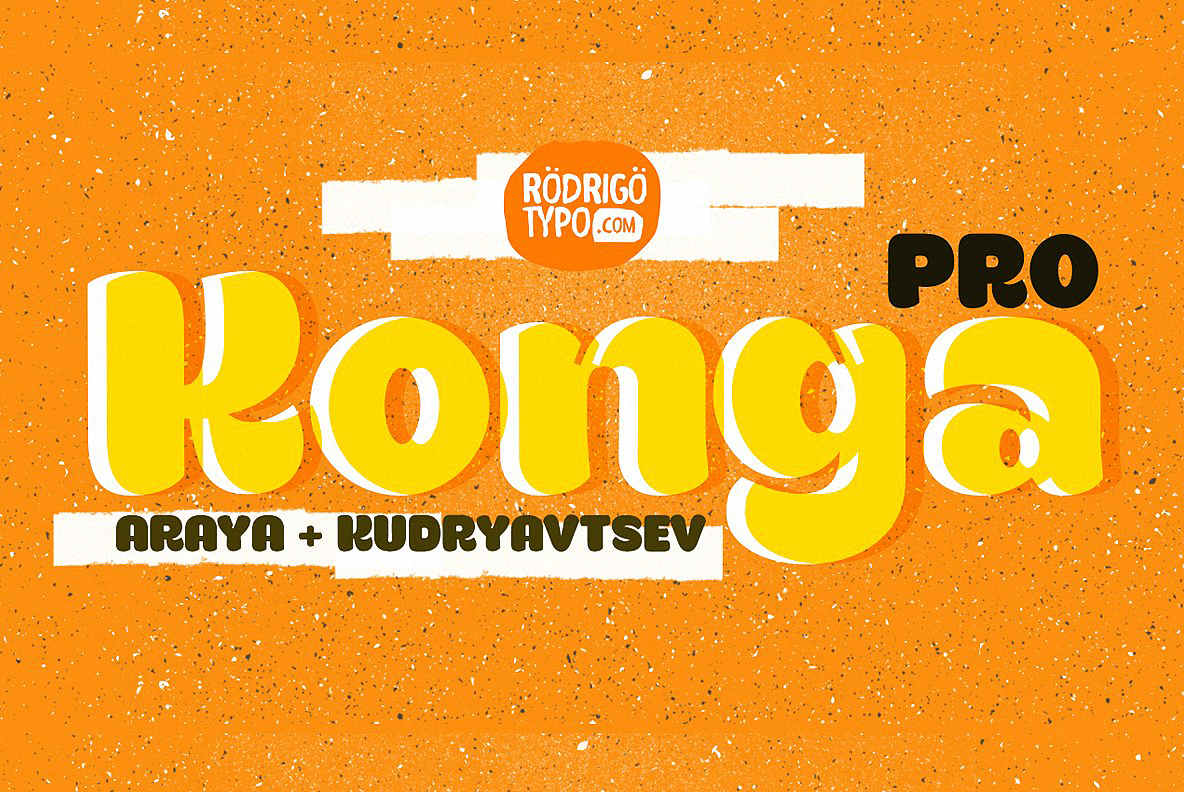 Example font Konga Pro #1