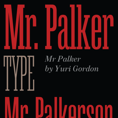 Mr Palker Font