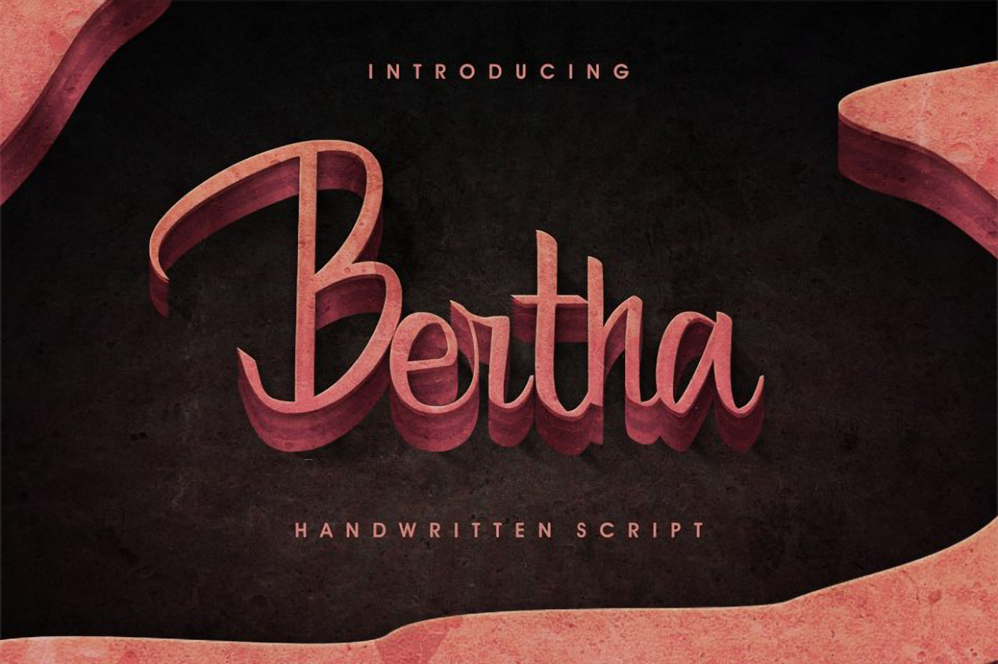 Example font Bertha #1