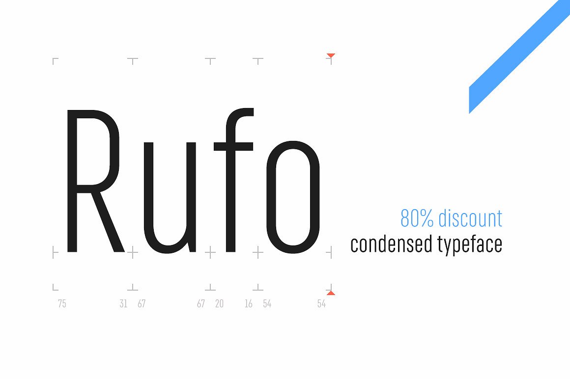 Example font RF Rufo #1