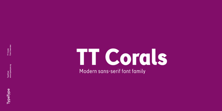 Example font TT Corals #1