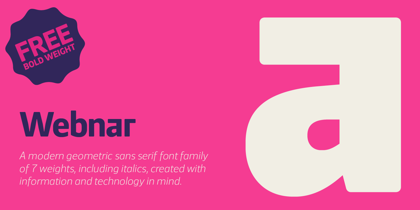 Example font Webnar #1