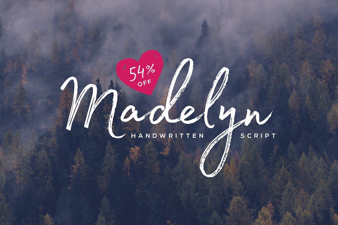 Example font Madelyn #1
