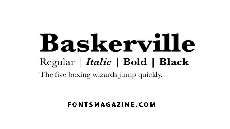 Baskervville Font